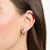 Creoli con pietre colorate - Argento Sterling 925