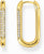 Orecchini ovali con chiusura ad ancora e pietre - Thomas Sabo Modello: CR674-414-14