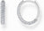 Orecchini a cerchio color argento con zirconi - Thomas Sabo Modello: CR730-051-14