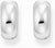 Orecchini a cerchio color argento, dall'aspetto chunky ispirato agli anni '90 - Thomas Sabo Modello: CR741-001-21