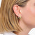 Orecchini a cerchio color oro, dal design intrecciato per look romantici e raffinati - Thomas Sabo Modello: CR742-413-39