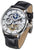 Orologio da uomo Carl von Zeyten Neustadt CVZ0008WHS • Quadrante scheletrato • Doppio fuso orario