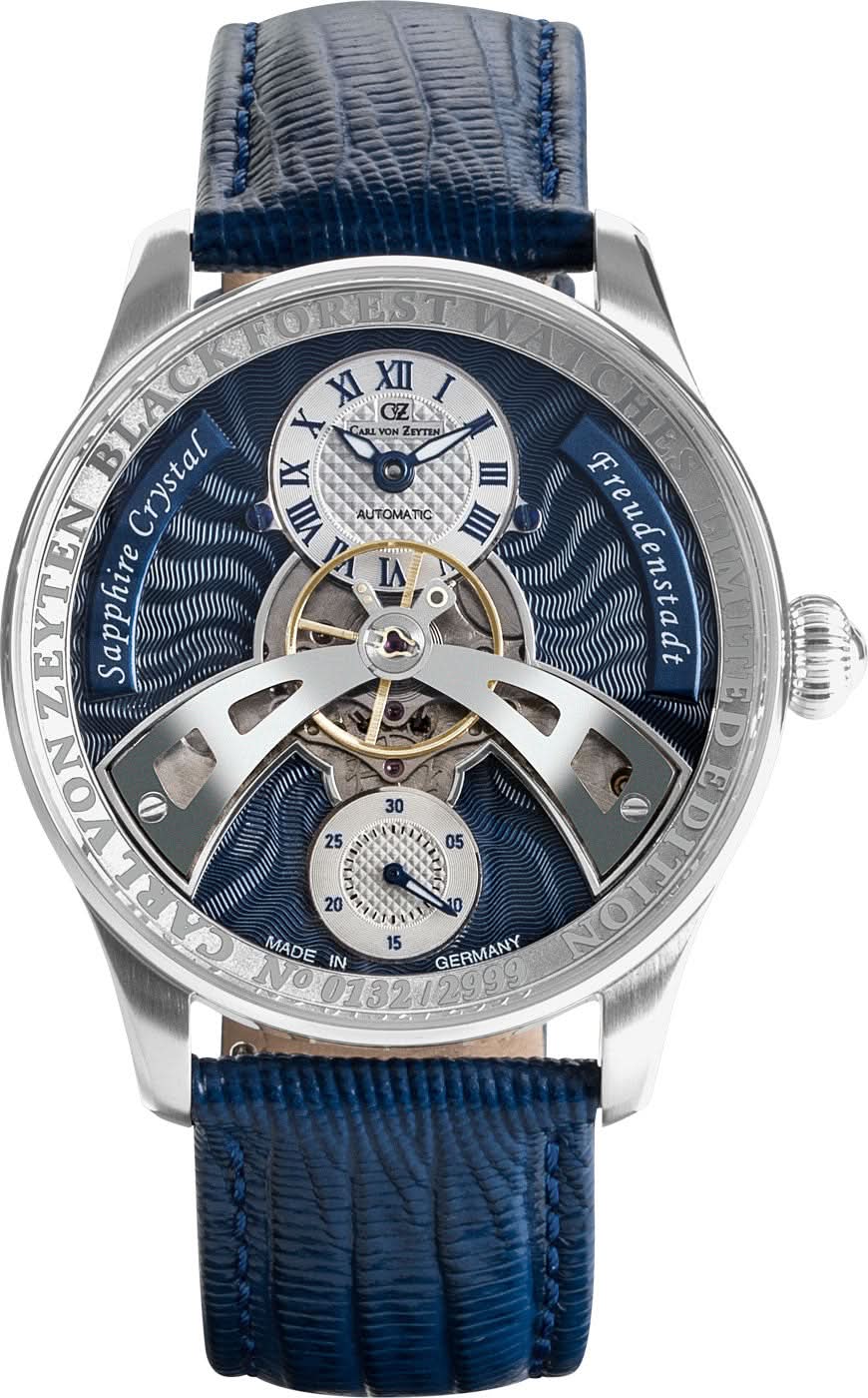 Orologio Carl von Zeyten Baden-Baden CVZ0043BLS • Doppio bilanciere