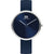 Danish Design Frihed IV22Q1261 Damenuhr Blau • Mineralglas • Lederarmband