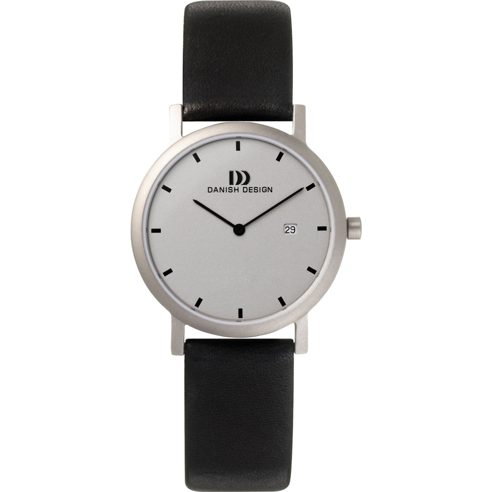 Danish Design Elbe IV19Q272 Damen Armbanduhr Grau • Titan-Gehäuse • Mineralglas