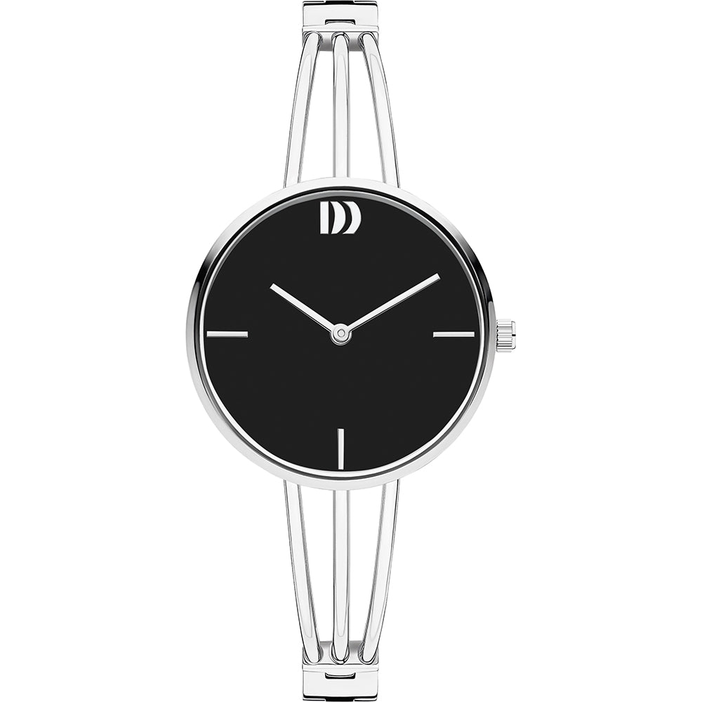 Danish Design Pure IV63Q1252 Jackie Damenuhr Schwarz • Miyota Quarzwerk • Minimalistisches Design