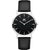 Danish Design Tidløs IV13Q1235 Damen Armbanduhr Schwarz • Ultraflaches Design • Lederband
