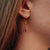 Orecchini Daydreamer con pietra - anima in legno Modello: Jewelry