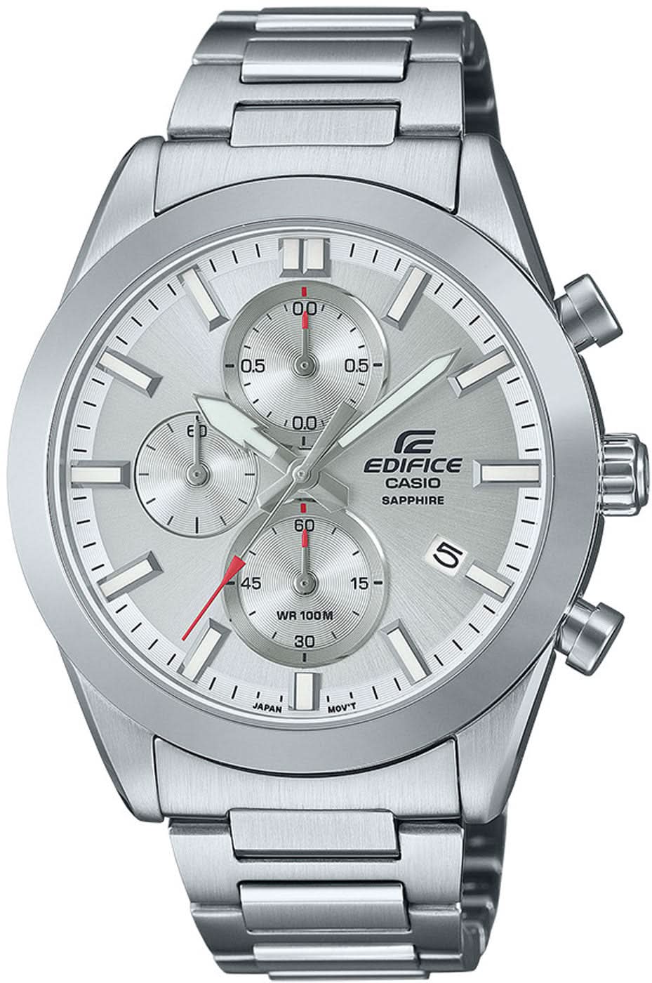 "Orologio da uomo Casio Edifice EFB-710D-7AVUEF • Vetro zaffiro antigraffio • Bracciale in acciaio inossidabile massiccio"
