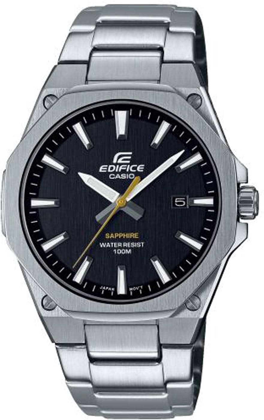 Orologio da uomo Casio Edifice EFR-S108D-1AVUEF • Vetro zaffiro antigraffio • Cassa super sottile