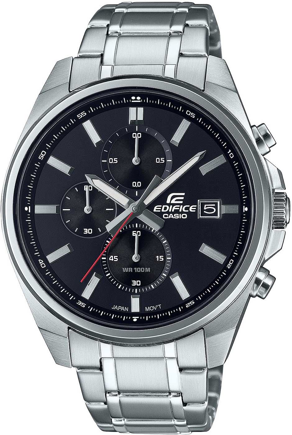 Orologio da uomo Casio EDIFICE EFV-610D-1AVUEF • Cronografo sportivo • Impermeabilità 10 bar