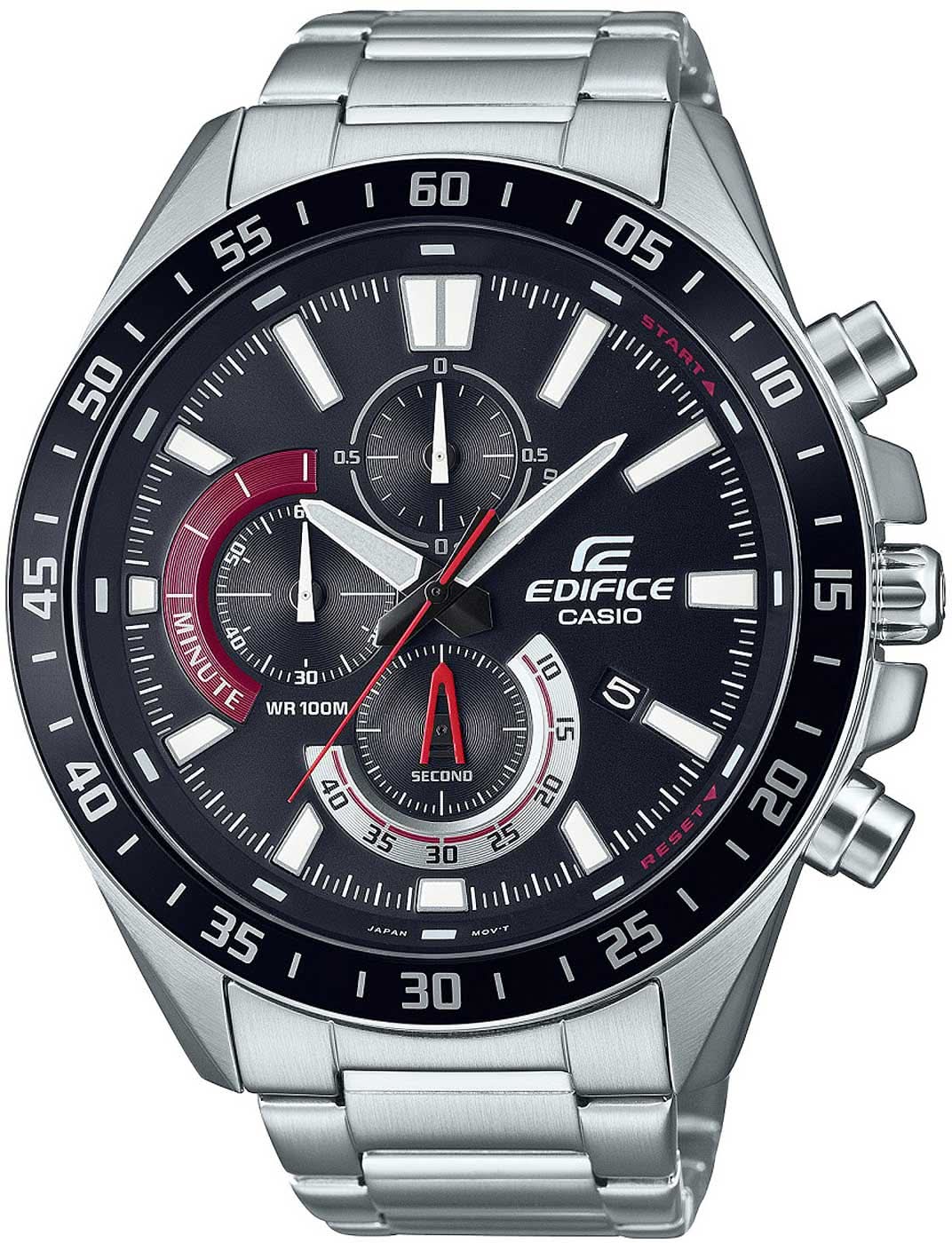 Orologio da uomo Casio Edifice EFV-620D-1A4VUEF • Cronografo • Impermeabile fino a 10 bar