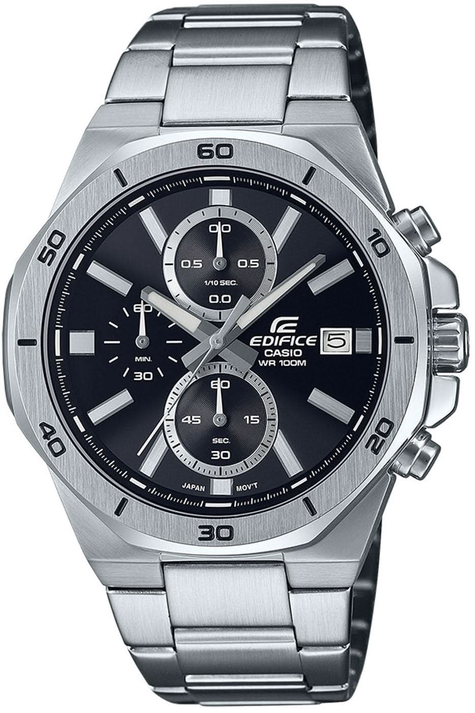 Orologio da uomo Casio Edifice EFV-640D-1AVUEF • Cronografo sportivo • Datario
