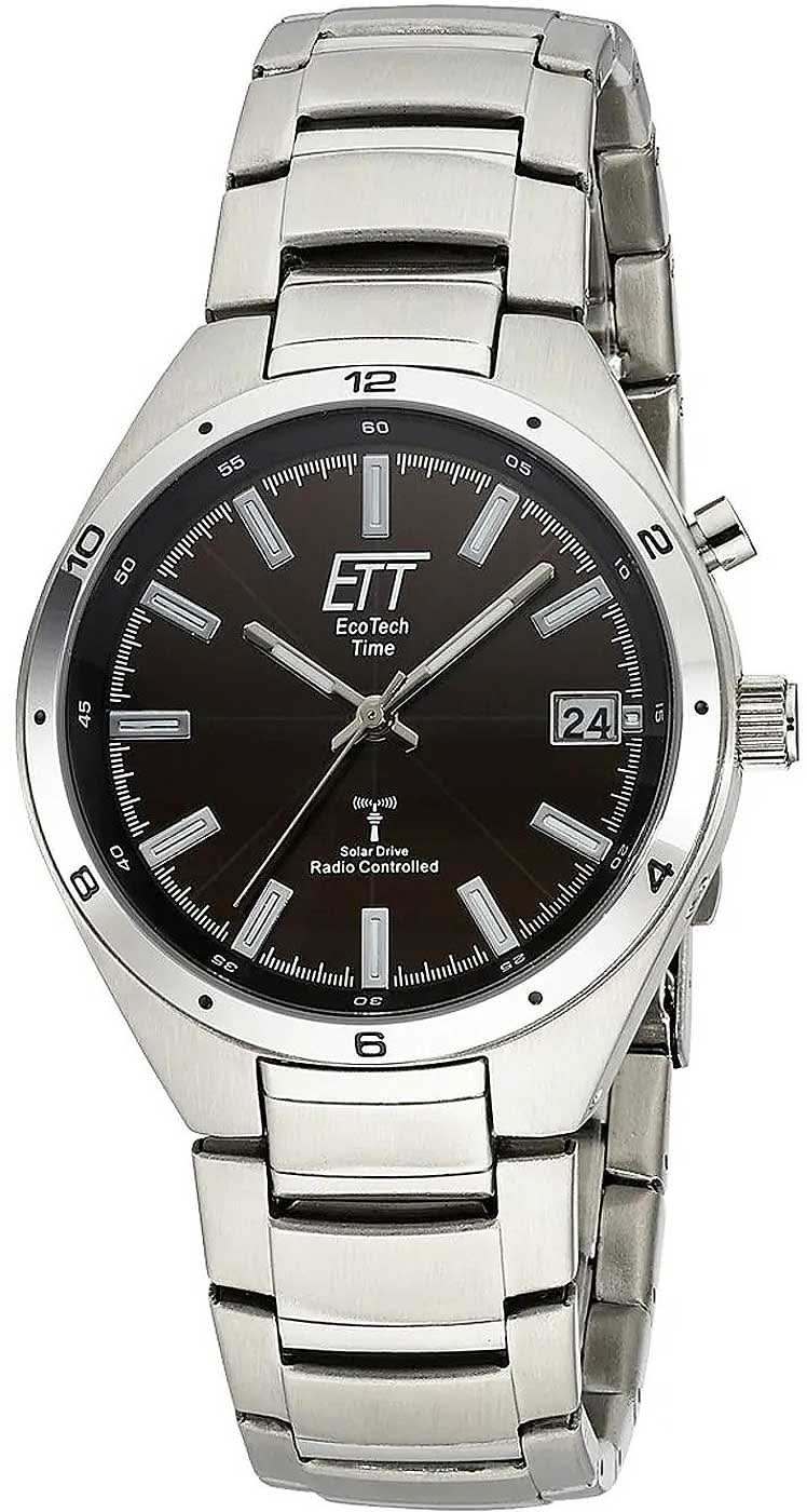 Orologio da uomo Eco Tech Time Altai EGS-11441-21M • Solare-Radio • Mai più cambio batteria