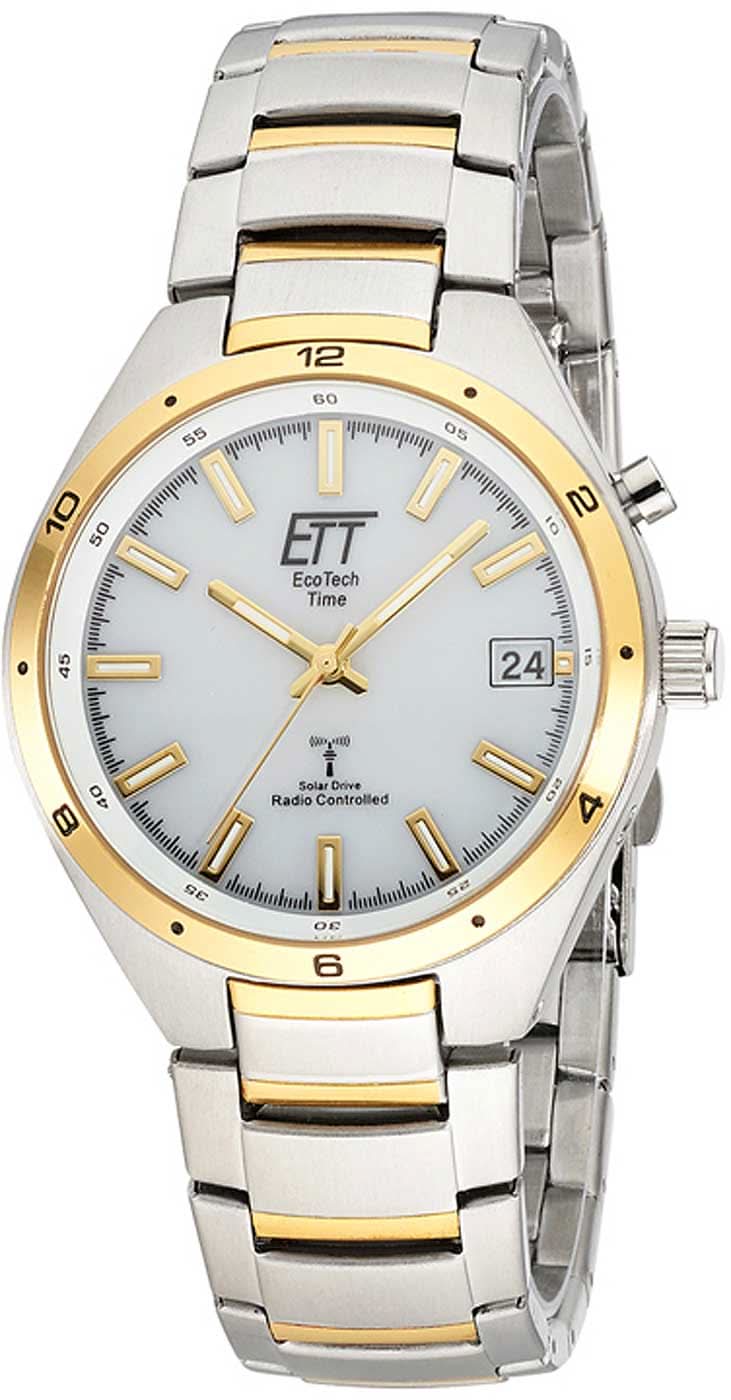 Orologio da uomo Eco Tech Time Gobi EGS-11443-11M • Solare Radio • Titanio