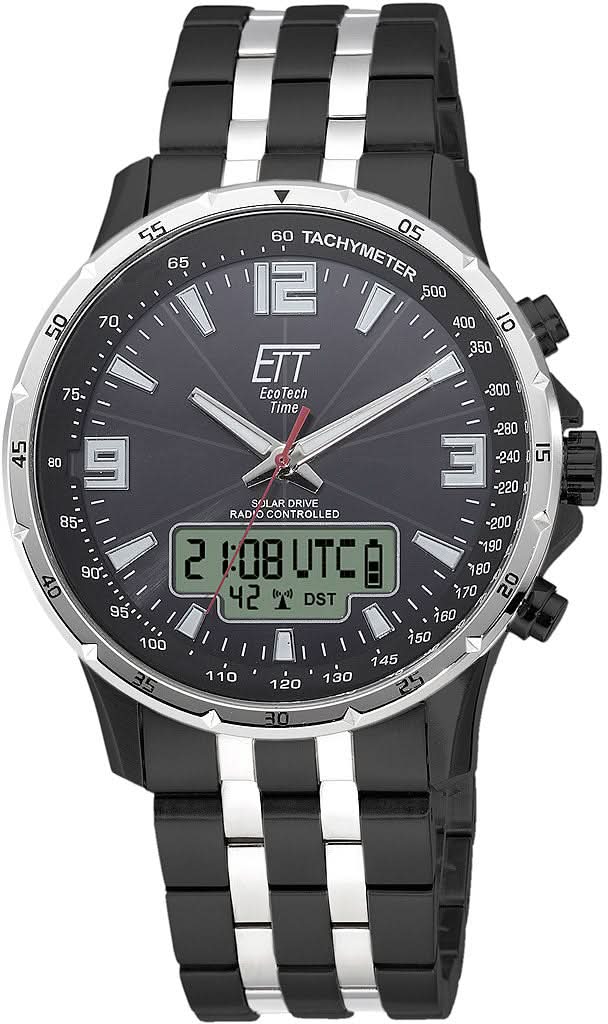 Orologio da uomo Eco Tech Time Professional EGS-11568-21M • Movimento solare • Tecnologia radiocomandata