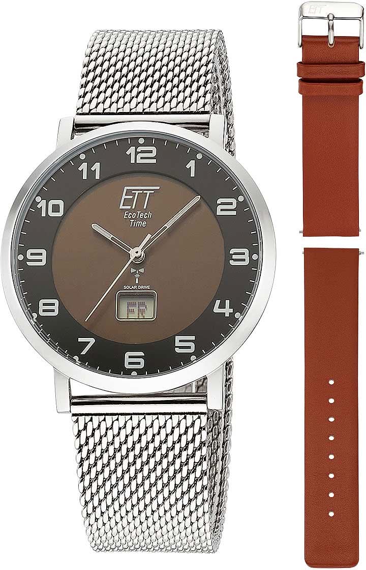 Orologio da uomo Eco Tech Time Atacama EGS-11624-22MS • Movimento radiocontrollato solare • Acciaio inossidabile