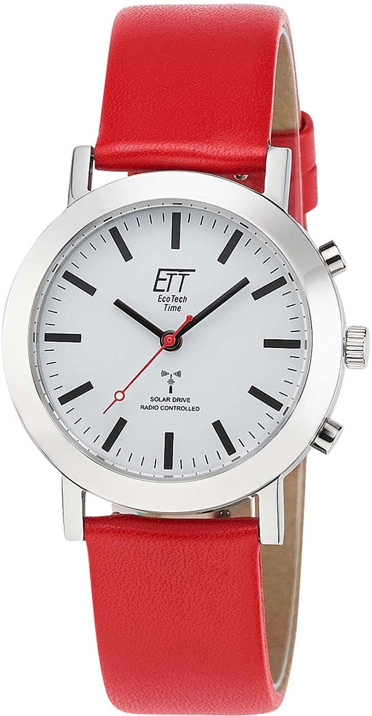 Orologio da donna Eco Tech Time Solar Drive Funk ELS-11582-11L • Solare-Radio • Titanio