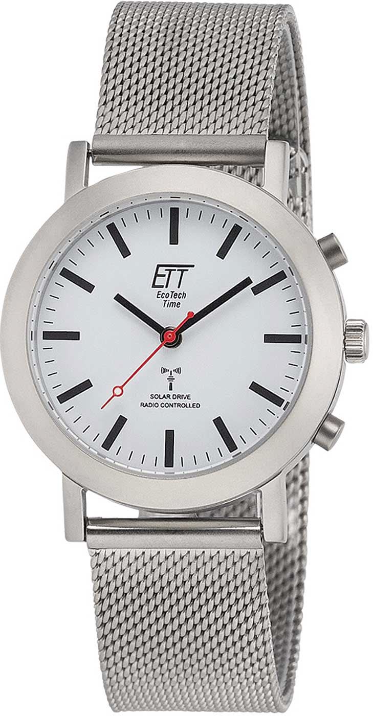 "Orologio da donna Eco Tech Time ELS-11583-11M • Solare Radiocontrollato • Acciaio Inossidabile"