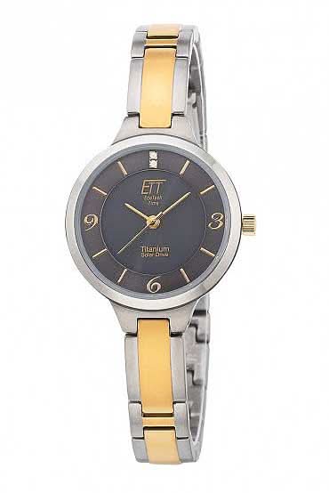 Orologio da donna Eco Tech Time ELS-12146-52M • Alimentazione solare • Titanio