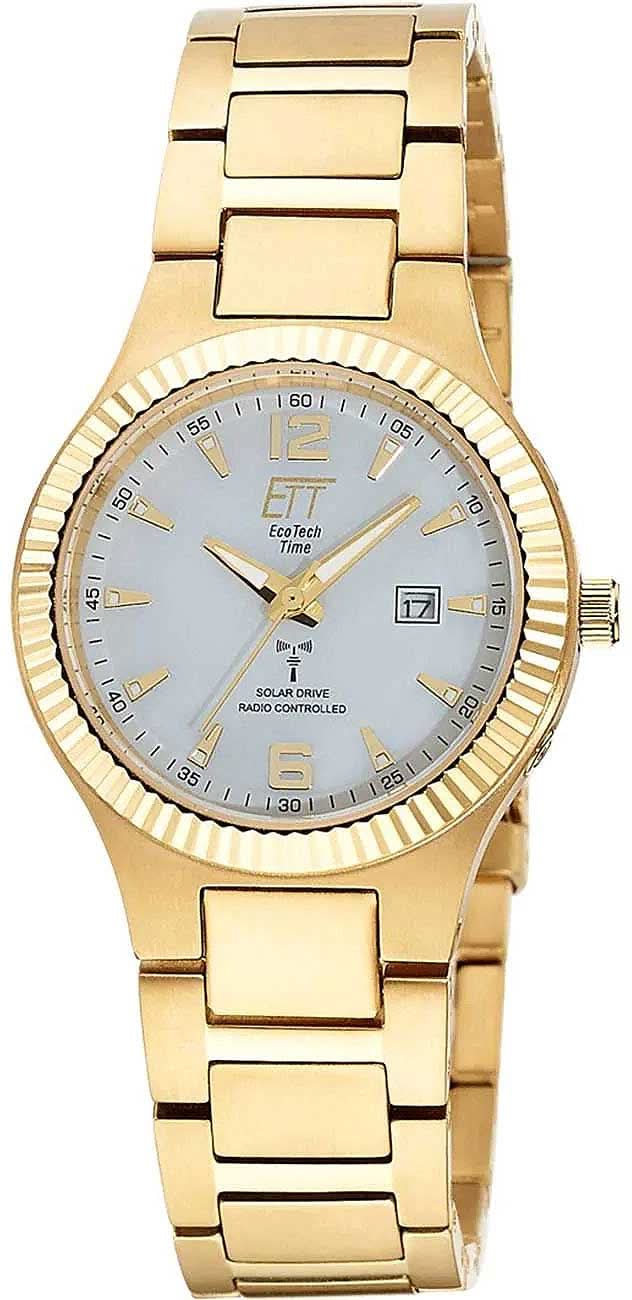 Orologio da donna Eco Tech Time Everest ELT-11673-12M • Solare-Radiocontrollato • Titanio Oro