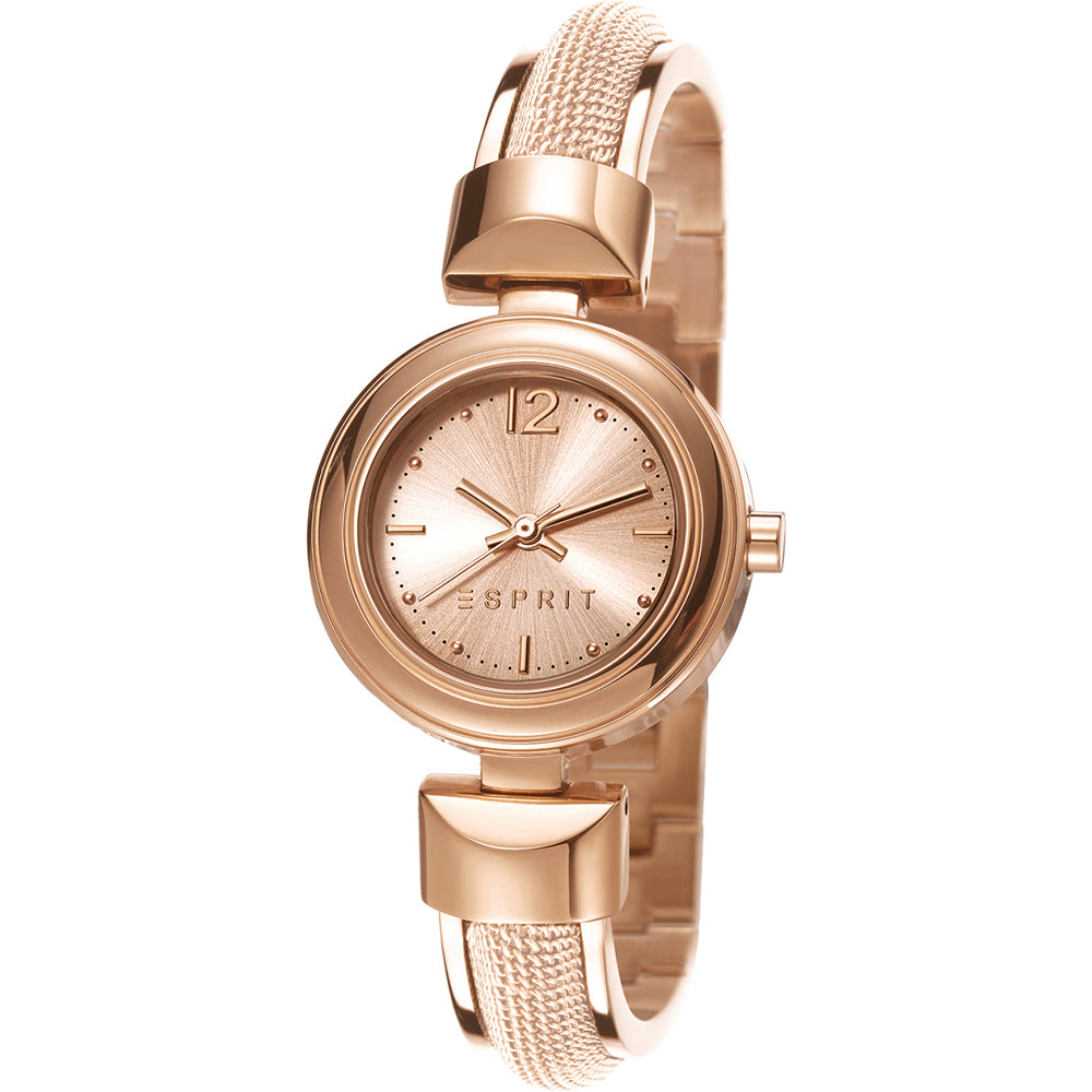 Esprit Josie ES900772003 Damenuhr Roségold • Quarzwerk • Roségoldenes Edelstahlarmband