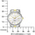 Citizen Elegance EU6074-51D Orologio da Donna • Quadrante in Madreperla • Bicolore