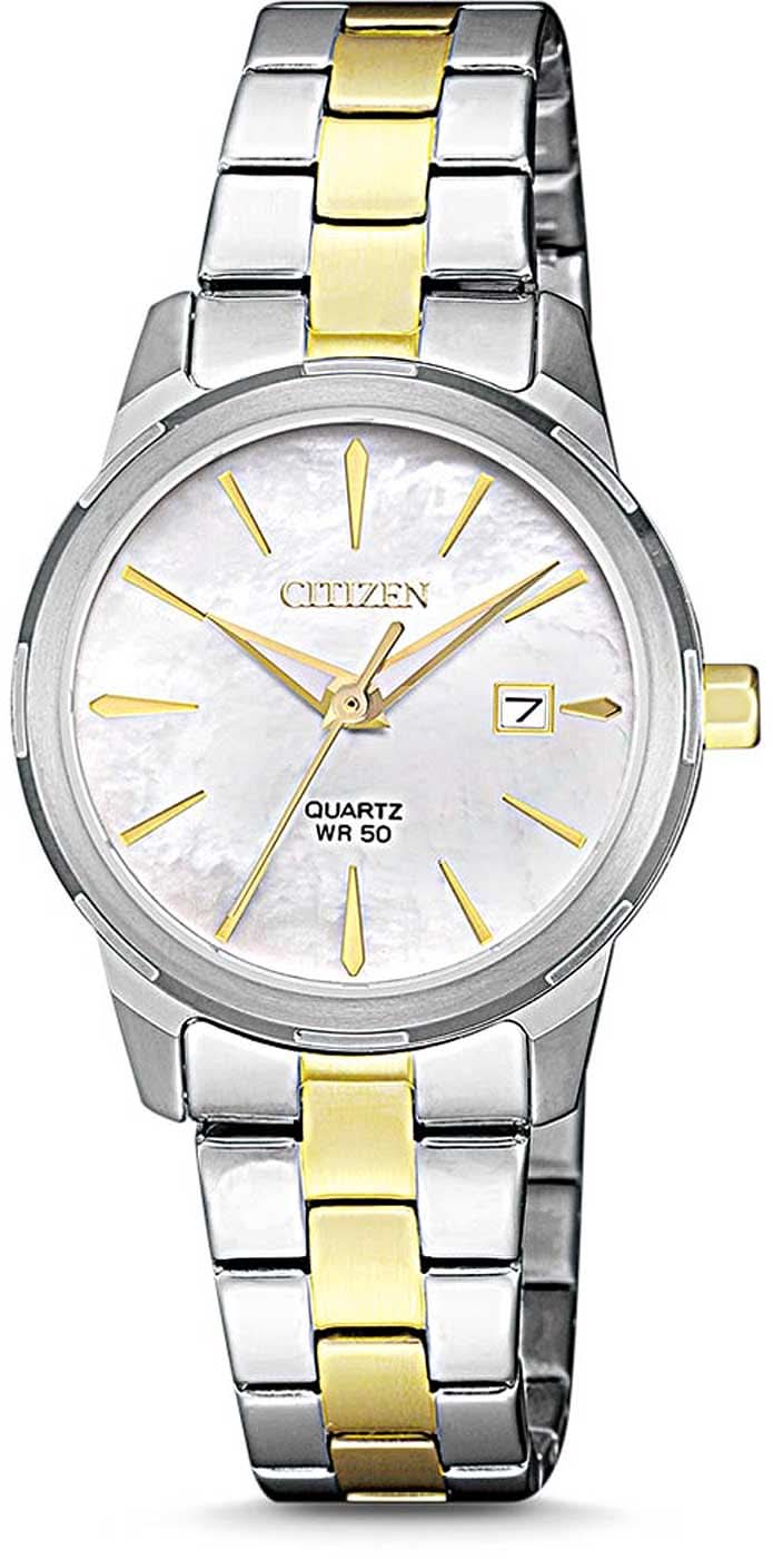 Citizen Elegance EU6074-51D Orologio da Donna • Quadrante in Madreperla • Bicolore