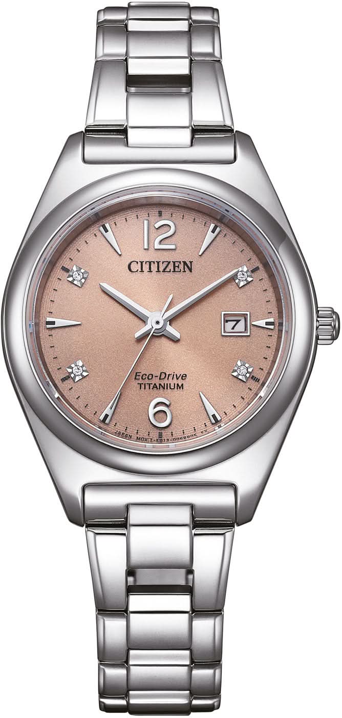 "Orologio da donna Citizen Super Titanium EW2601-81Z • Eco-Drive • Vetro zaffiro"