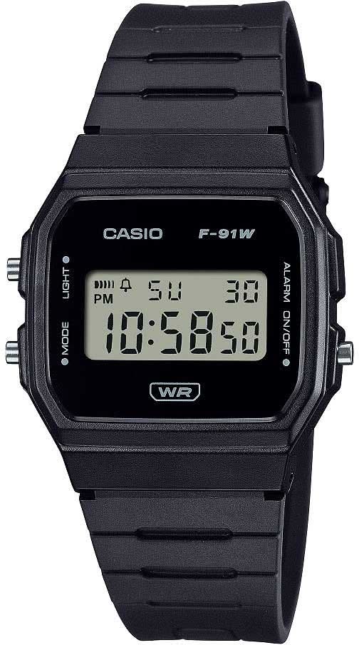 Orologio da uomo Casio Vintage F-91W-1AEF • Design iconico • Batteria da 7 anni
