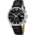 Festina Timeless Chronograph F16760/4 Herrenuhr Schwarz • Miyota Quarzwerk • Schwarzes Lederarmband