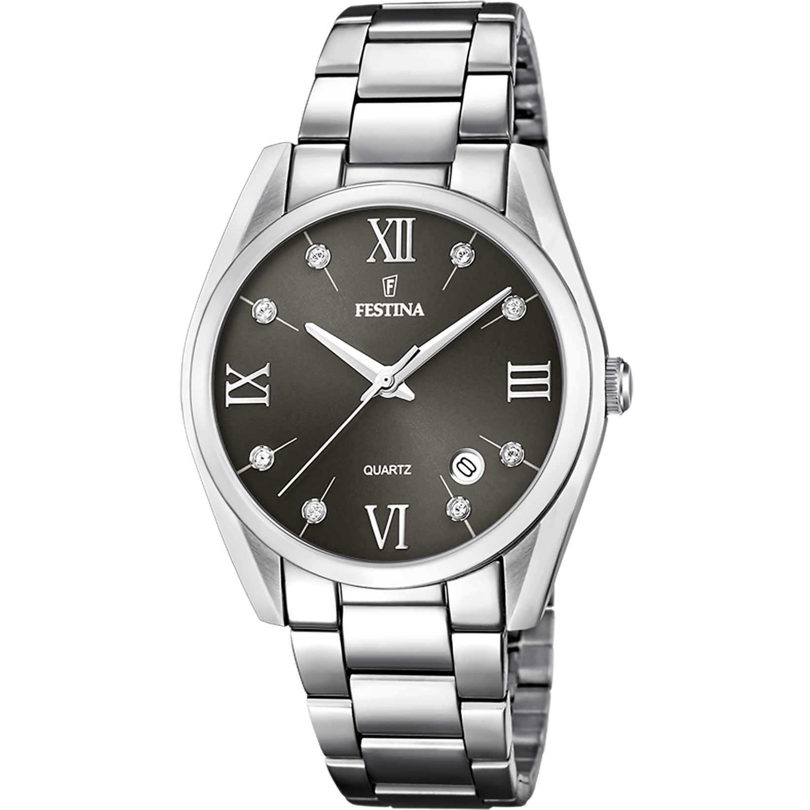 Festina Boyfriend F16790/F Damenuhr Schwarz • Mineralglas • Quarzwerk