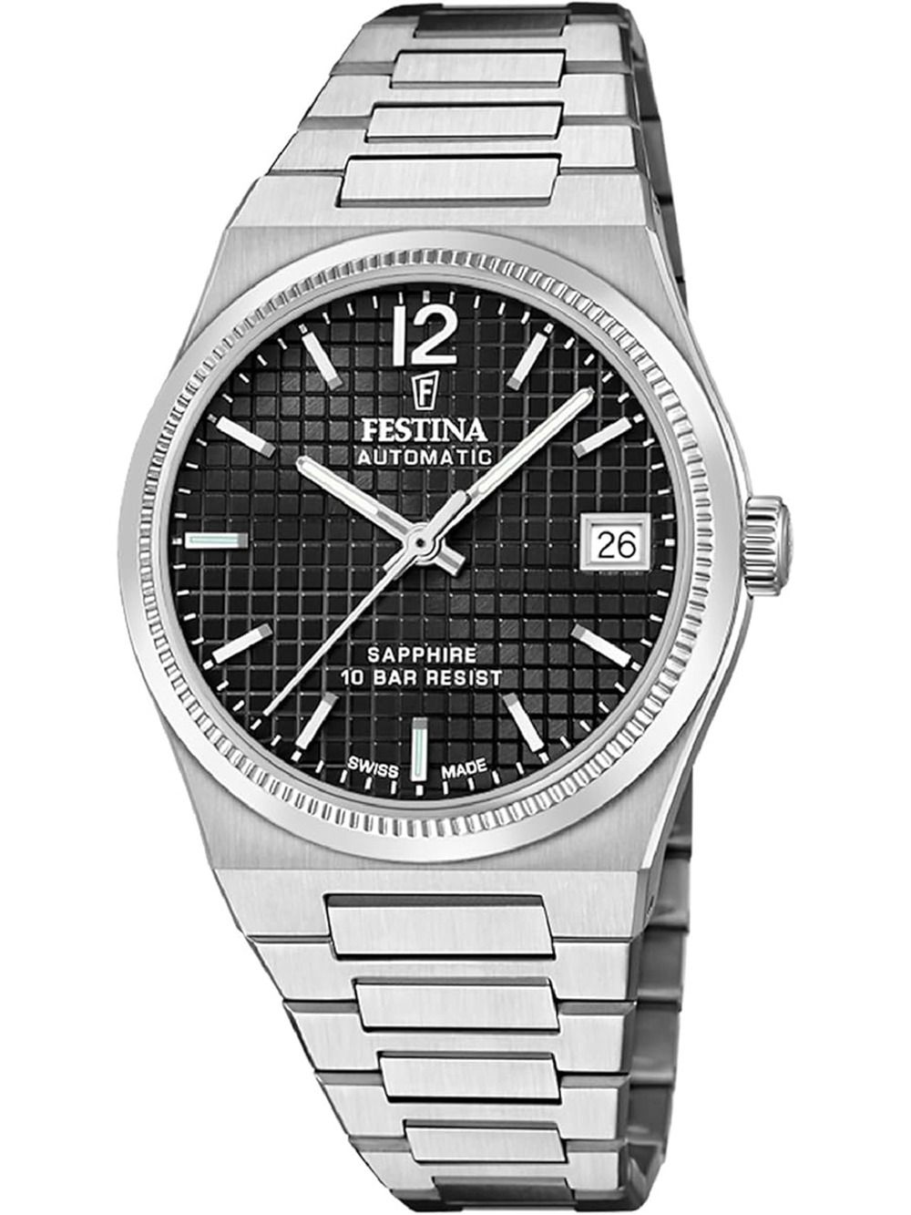 Festina Rivé F20029/6 Damen • Saphirglas • Automatikwerk Swiss Made