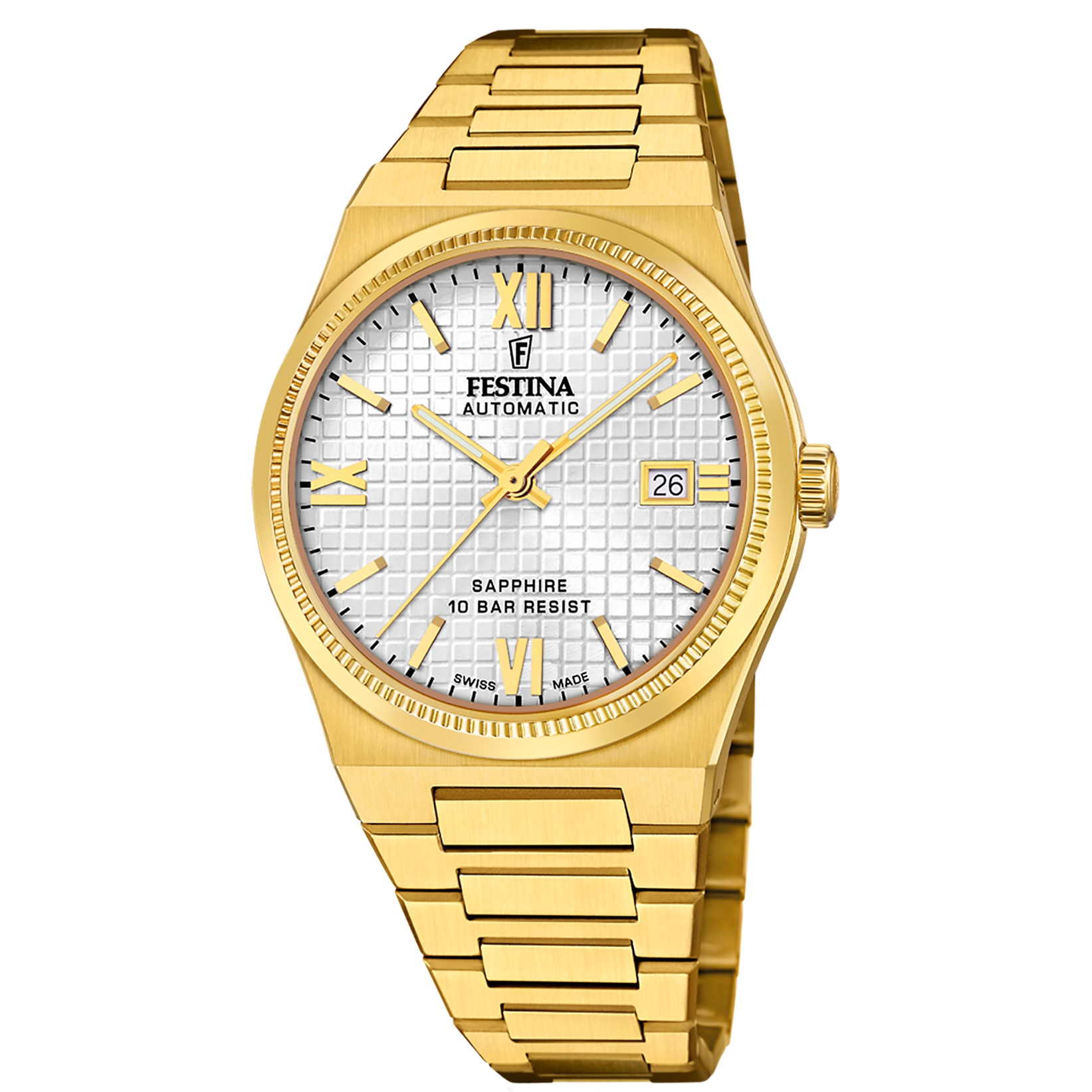 Festina Rivé F20032/1 Herrenuhr • Saphirglas • Automatikwerk Swiss Made