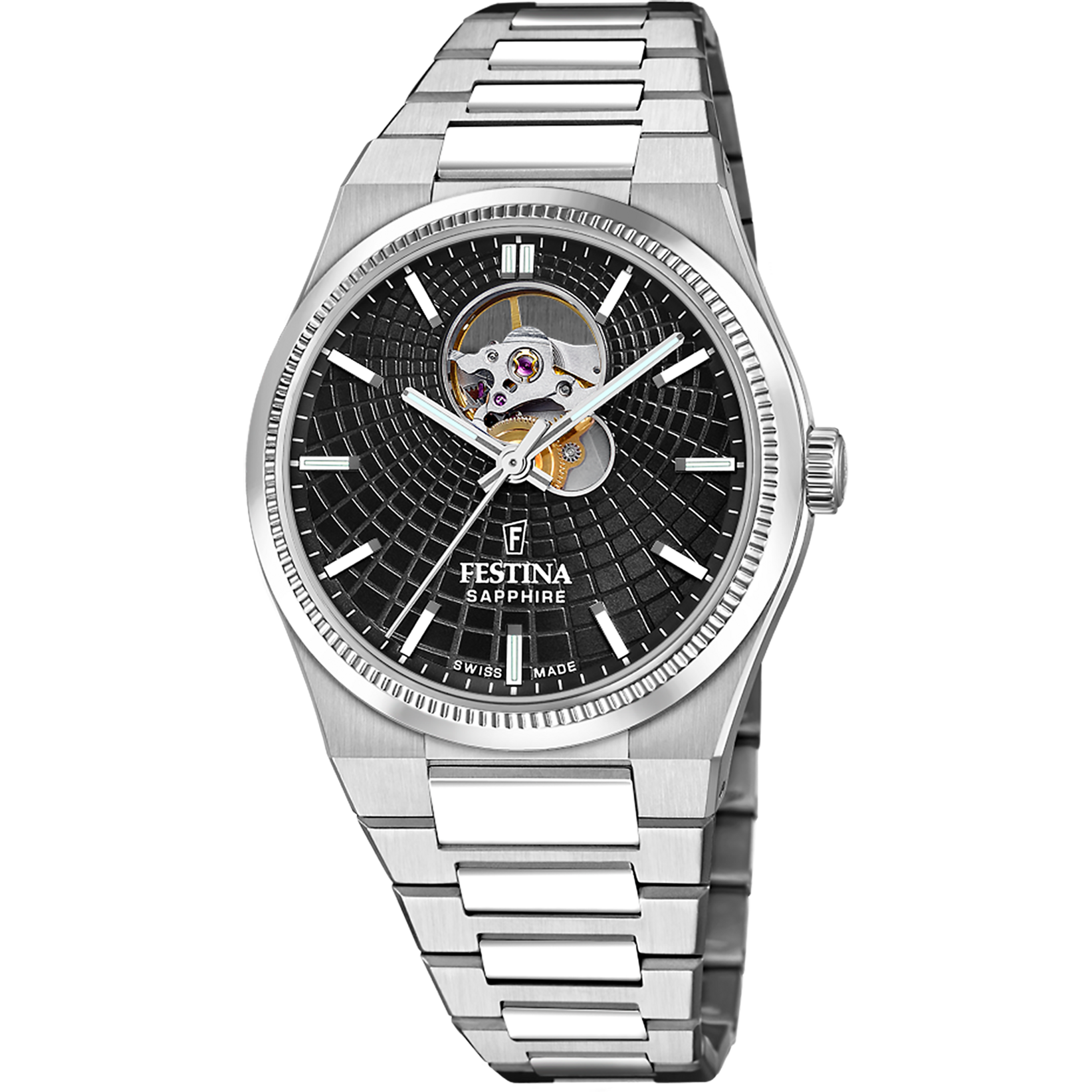 Festina Rivé F20053/4 Herrenuhr • Automatikwerk • Saphirglas
