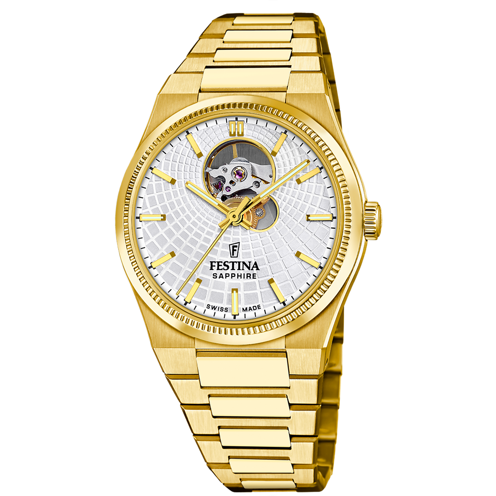 Festina Rivé F20062/1 Herren • Automatikwerk Swiss Made • Saphirglas