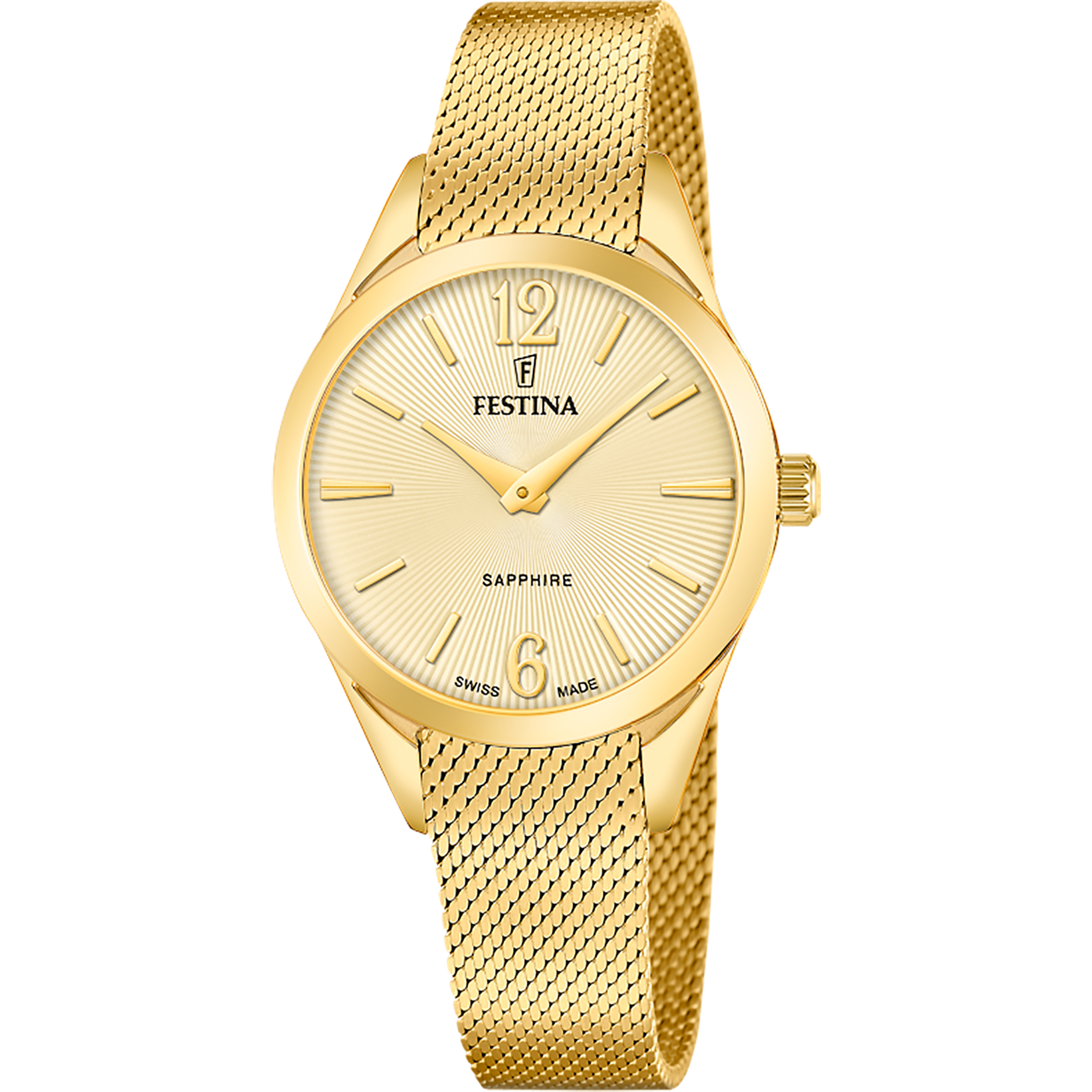 Festina Grace F20077/3 Damenuhr • Saphirglas • Schweizer Quarzwerk