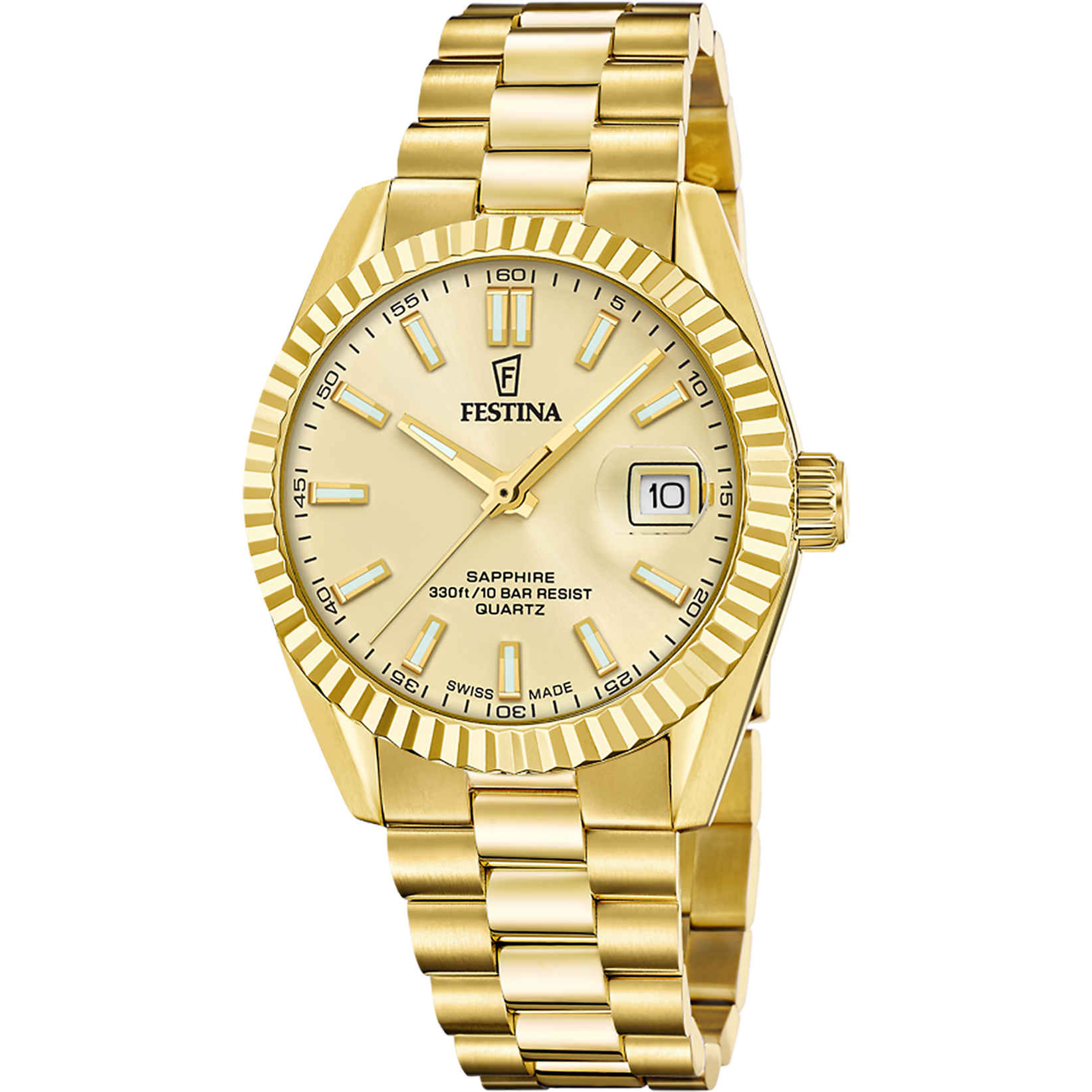 Festina Classic F20086/A Herrenuhr • Saphirglas • Schweizer Quarzwerk