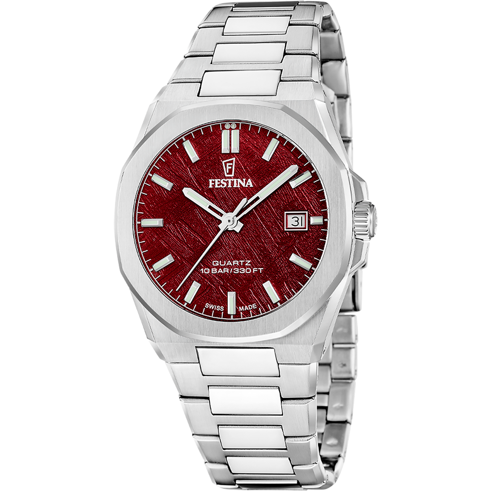 Festina Swiss Made Classic F20100/3 Herren • Saphirglas • Schweizer Quarzwerk