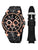 Festina Chrono Bike F20329/1 Herrenuhr Schwarz • Chronograph mit Wechselarmband • Mineralglas