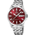 Festina Classics F20357/G Herrenuhr Rot • Quarzwerk • Edelstahlarmband