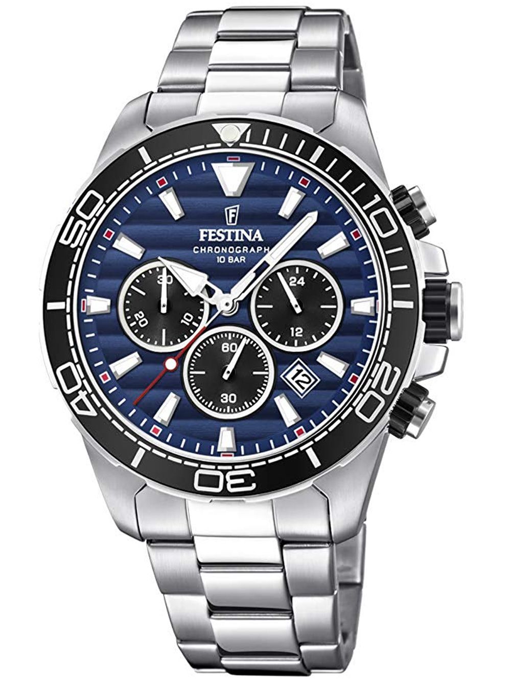 Festina Prestige F20361/3 Herrenuhr • Chronograph • Mineralglas