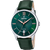 Festina Classics F20426/7 Herrenuhr Grün • Mineralglas • Lederarmband