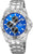 Festina Orologio da uomo multifunzione F20445/4 • Quadrante blu • 10 ATM