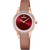 Festina Mademoiselle F20496/1 Damenuhr Rot • Zirkonia-Besatz • Mineralglas