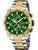 Festina Chrono Sport F20562/3 Herrenuhr Grün • Chronograph mit Datum • Bicolor Edelstahlarmband