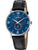 Festina Retro F20566/3 Herrenuhr Blau • Blaues Zifferblatt • Klassisches Lederarmband