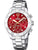 Festina Boyfriend F20603/2 Damenuhr Rot • Quarz-Chronograph • Gehärtetes Mineralglas