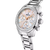 Festina Damenuhr mit Chronographenanzeigen, Kristalllünette und Edelstahlarmband