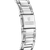 Festina Damenuhr mit Edelstahlarmband und Schließe, Rückseite mit Logo